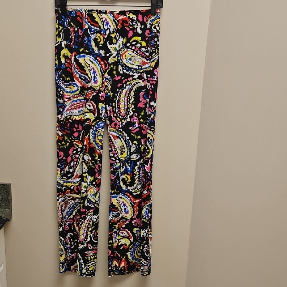 Rafaella Multicolor Paisley Pants